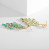 925 Silver Sparkling CZ Drop Earrings for Women