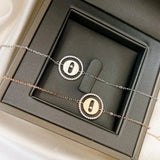925 Silver Women's Bracelet Diamond Slideable Bracelet Christmas Gift