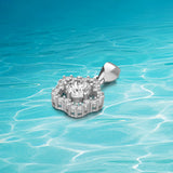 925 Silver Five-Leaf Clover Pendant for Women
