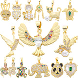 Animal Elephant Dolphin Pigeon Bird Charms for Jewelry Making