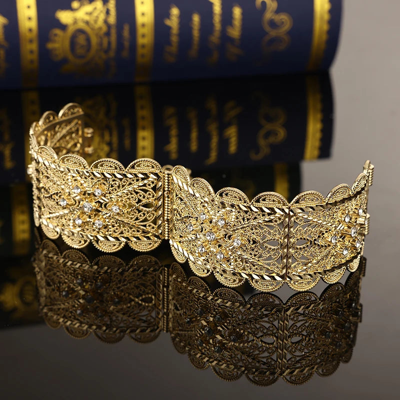 Arab Women's Wedding Hollow Bracelet Jewelry