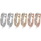Austria Crystal Wedding Stud Earrings for Women