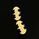 Bat Men Cufflinks Sleeve Wrist Buttons Shirt Clasps Stainless Steel Cuff Buckle