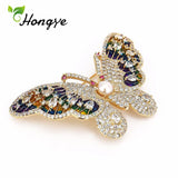 Butterfly Brooches Pins Women Freshwater Pearl Wedding