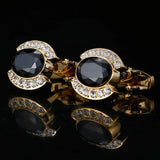 Crystal Cuff Links Full Drill Buttons Wedding Men French Lawyer Copper Cufflink