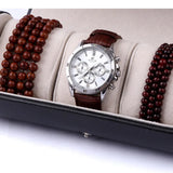 PU Leather Watch Display Case Box For Travel