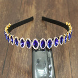Geometric Pearl Hair band Baroque Headband Big Gem Pearl Wild Temperament