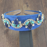 Geometric Pearl Hair band Baroque Headband Big Gem Pearl Wild Temperament