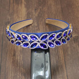 Geometric Pearl Hair band Baroque Headband Big Gem Pearl Wild Temperament