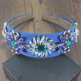 Geometric Pearl Hair band Baroque Headband Big Gem Pearl Wild Temperament