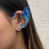 Elf Ear Cuffs for Women Fish Animal Clip on Earrings