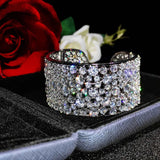 High Jewelry Zircon Adjustable Bracelet for Women Party