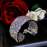 High Jewelry Zircon Adjustable Bracelet for Women Party