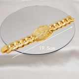 African Wide Bangle Chain Bracelet For Women Hand Chain Jewelry