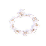 Freshwater Pearl Gemstone 925 Silver Bracelet