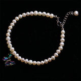 Irregular Pearl and Natural Stone Bracelet For Women