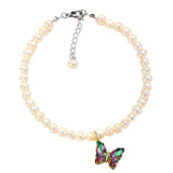 Irregular Pearl and Natural Stone Bracelet For Women