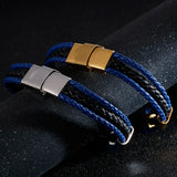 Bracelet Men Stainless Steel Adjustable Mens Charm Bangles