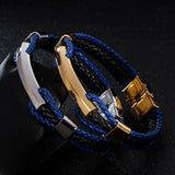 Bracelet Men Stainless Steel Adjustable Mens Charm Bangles