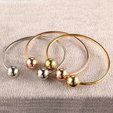 Stainless Steel Plating Cuff Bracelet for Women