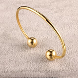 Stainless Steel Plating Cuff Bracelet for Women
