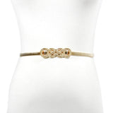 Metal Spring Waist Chain Chinese Knot Elastic Waist Chain