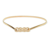 Metal Spring Waist Chain Chinese Knot Elastic Waist Chain