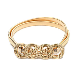 Metal Spring Waist Chain Chinese Knot Elastic Waist Chain