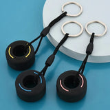 F1 Racing Tyre Keychain Car Wheel Hub Mini Tyre Backpack Pendant Keyring