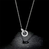 Roman Numerals Tassel Pendant Chain Necklace for Women
