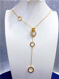Long Metal Chain Necklace Bear Pendant Jewelry Spain
