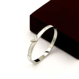 Natural Shell V Shape Bracelet & Bangle - Hollow Letter Bangle
