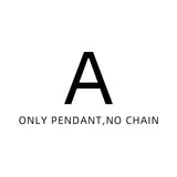 26 Letter Necklace 925 Sterling Silver Cubic Zirconia Pendant