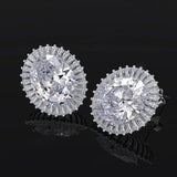 925 Sterling Silver Tassel Stud Earrings Wedding Party Jewelry
