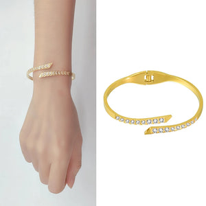 Stainless Steel Bee Charm Bracelets for Women and Men