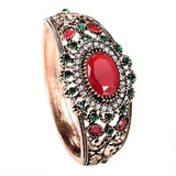 Vintage Wide Resin Arm Cuff Bangle Bracelets