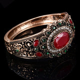 Vintage Wide Resin Arm Cuff Bangle Bracelets