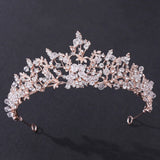 Crystal Silver Bridal Hair Crown Wedding Accessories