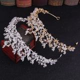 Crystal Silver Bridal Hair Crown Wedding Accessories