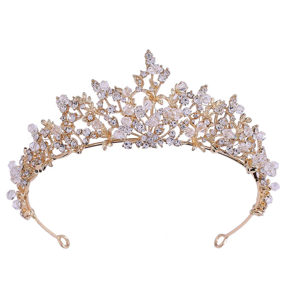 Crystal Silver Bridal Hair Crown Wedding Accessories