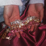 Butterfly Cuban Chain Bracelet Iced Out Miami Chain For Women Men