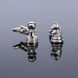Chess Cufflinks Sports Entertainment Jewelry For Mens French Shirt Suits Wedding