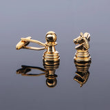 Chess Cufflinks Sports Entertainment Jewelry For Mens French Shirt Suits Wedding