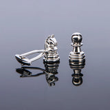 Chess Cufflinks Sports Entertainment Jewelry For Mens French Shirt Suits Wedding