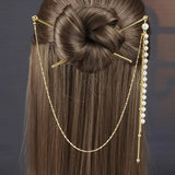Chinese Hair Jewelry Retro Chopsticks Style Hair Pins and Clips