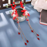 Chinese Red Hairpin Hanfu Hair Accessories for Women