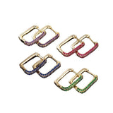 Zircon Geometric Earrings Wedding Jewelry Gift