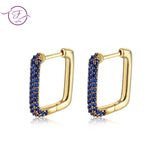 Zircon Geometric Earrings Wedding Jewelry Gift