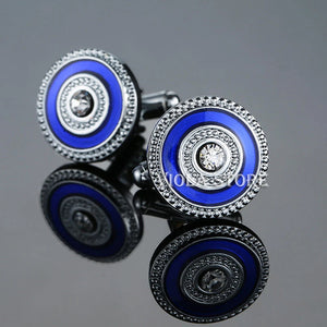 Stainless 3D Relief Cogs Retro Cufflinks Men Sleeve Accessory