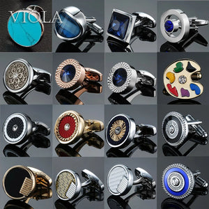 Stainless 3D Relief Cogs Retro Cufflinks Men Sleeve Accessory